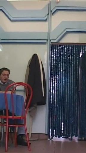 Hot Shemale Rides a Big Hard Cock on the Sofa