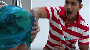 Accidentally Taking My Stepson'_s Raw Dick