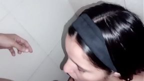 Latina teen snatches hard anal fuck for a ride home