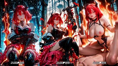 HOT LAEVATAIN LOVES FUCKING YOU IN THE AMAZON POSITION! FEMDOM! TRY NOT TO CUM!