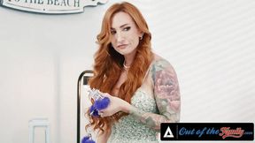 OUT OF THE FAMILY - MILF Stepmom Sophia Locke Asks Her Stepson To Fuck Her Without Condoms POV