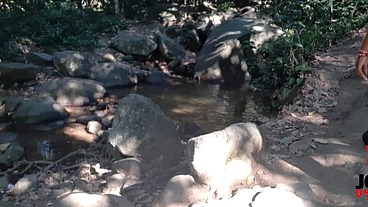 Comi uma desconhecida sem camisinha na cachoeira * Preta fogosa * Joao O Safado *