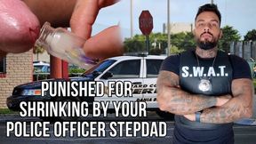 Giant police officer stepdad punishment - Lalo Cortez