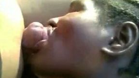 Chubby black granny in my car earns her twenty bucks with pleasure