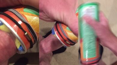 Can’t afford a flashlight, so I made my own. Learnt this off YouTube