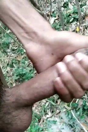 Desi Village Big Cock Masturbation in Outdoor