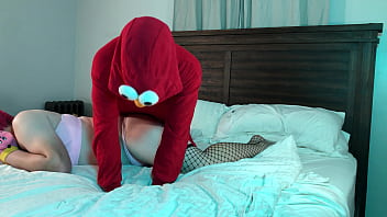 Trans Woman Fucked by Elmo