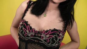 Tantalizing married milf wanks her huge XXL cock