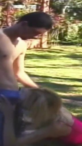 Blonde Skinny Tranny Outdoor From Tinder Date Anal Fucked