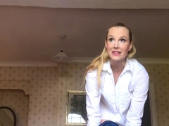 Mature blonde enjoys some hardcore masturbation action