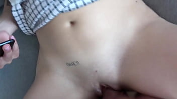 Hot Blonde German Babe fucks Neighbour While She Is On Phone