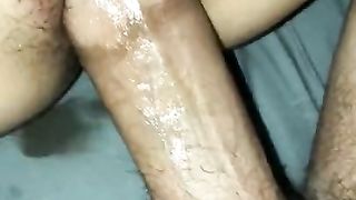 SPLATTERING Gf EJACULATIONS during INTERNAL CUMSHOT