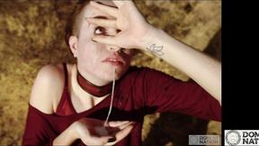 ”Piss, snatch fucking, & pain on the hard rocks for submissive Brooke Johnson”