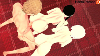 Yor Forger and Nightfall surprise Loid with Threesome Hentai Uncensored