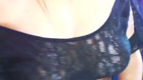 Latin Beauty Exposes Big Tits and Holes