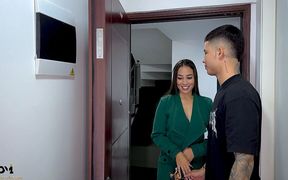 She Wanted to Go to Dinner but Ended up Sucking My Big Cock - Danner Mendez & Daniela Andrea