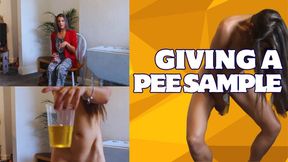 Giving a Pee Sample at The Doctors