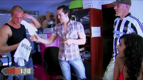 French porn actress Lou Charmelle facing David el Moreno in the Loosetour