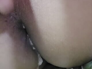 A lot of cum came out of my ass