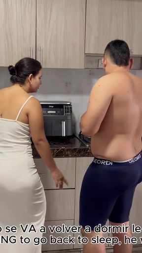 Memorable moment from &quot;Married woman without panties receives support from man&quot;