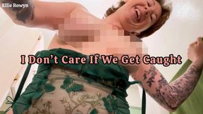 Caught Public Pegging Strap On Pussy Fucking Futa Ellie Rowyn