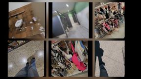 ASMRING Through The Lingerie Dept Public Toilets and Various Public Locations