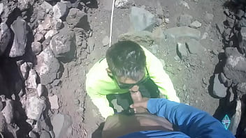 Hot Young Tourist Catches Me Pissing: Unexpected Sexy Encounter