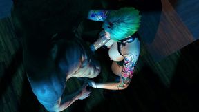 robot girl sucks good dick to ride good dick