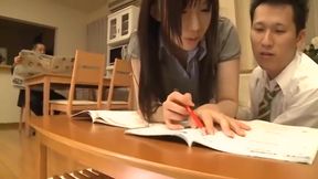 MXGS 496 - Cute Tutor Fucked by student 18+ and his Family