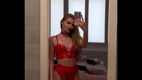 Fibi euro - Backstage red lingerie