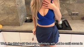 Real Cheating - Fucked My Wife&#039;s Sister While She&#039;s at Work - Russian Amateur with Conversation and English Subtitles