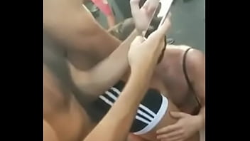 Public pleasure fun gangbang blowjob