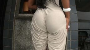 Exotic chick Maricella shows off her gorgeous round bottom