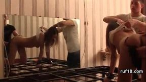 Petite teen bondage fuck in hardcore couple sex