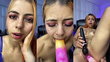 Masturbating on an office chair like a fucking secretary outside your office