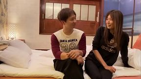 【素人撮影】美人素人妻乱れ総イキ56回以上！中出しナンパ〜黒髪色白の美人妻〜