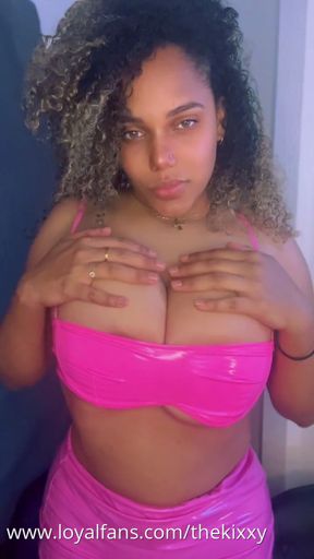 JOI countdown cum on my titties