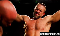 Dirk Caber's pegs get a rough pounding after Drake punishes him with his own chains