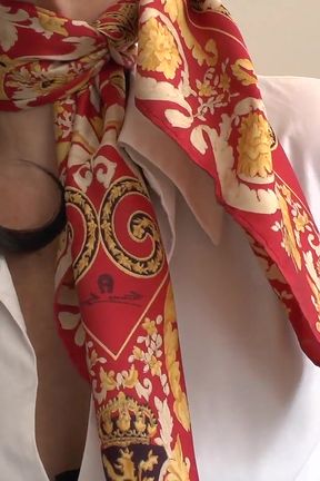 Silk Scarf Fashion Show, JOI, Lady Victoria Valente