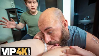 Busty blonde Vera Jarw fucks in hotel while being watched