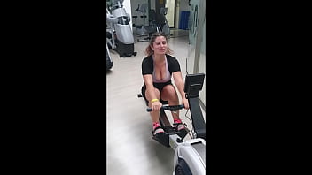 StepMom Seduces StepSon in the Gym. I fuck my StepMom in Doggy Style!