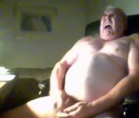 Grandpa's Orgasmic Solo Session