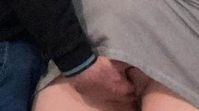 Hairy Pussy Fingered in Crowded Subway