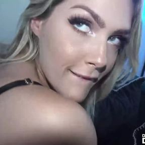 Seductive Blonde Savvy Suxx Fucked In Doggystyle After BJ