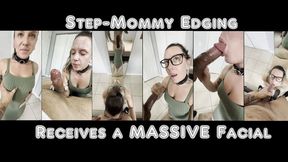 Edging my Step-Son Until I get a Face Full of Cum