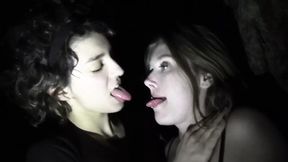 Public &ndash; Star Nine and Bianca Stone have sex in the wild night