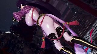 【MMD R-19 yo SEX DANCE】sweet goddess butt insane lovely satisfaction stunning buttocks [CREDIT BY] Shinshi_No.52