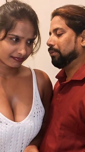 Stunning moment from &quot;Old Father in law and step son hardcore sex with her step daughter Tejaswini bhabhi thresome and&quot;
