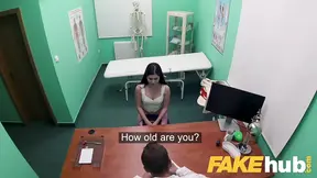 Sex Hospital Shaven Russian pussy fucked hard by doctor