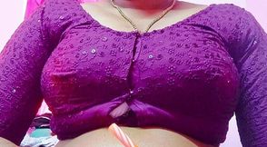 Village Girl in Saree